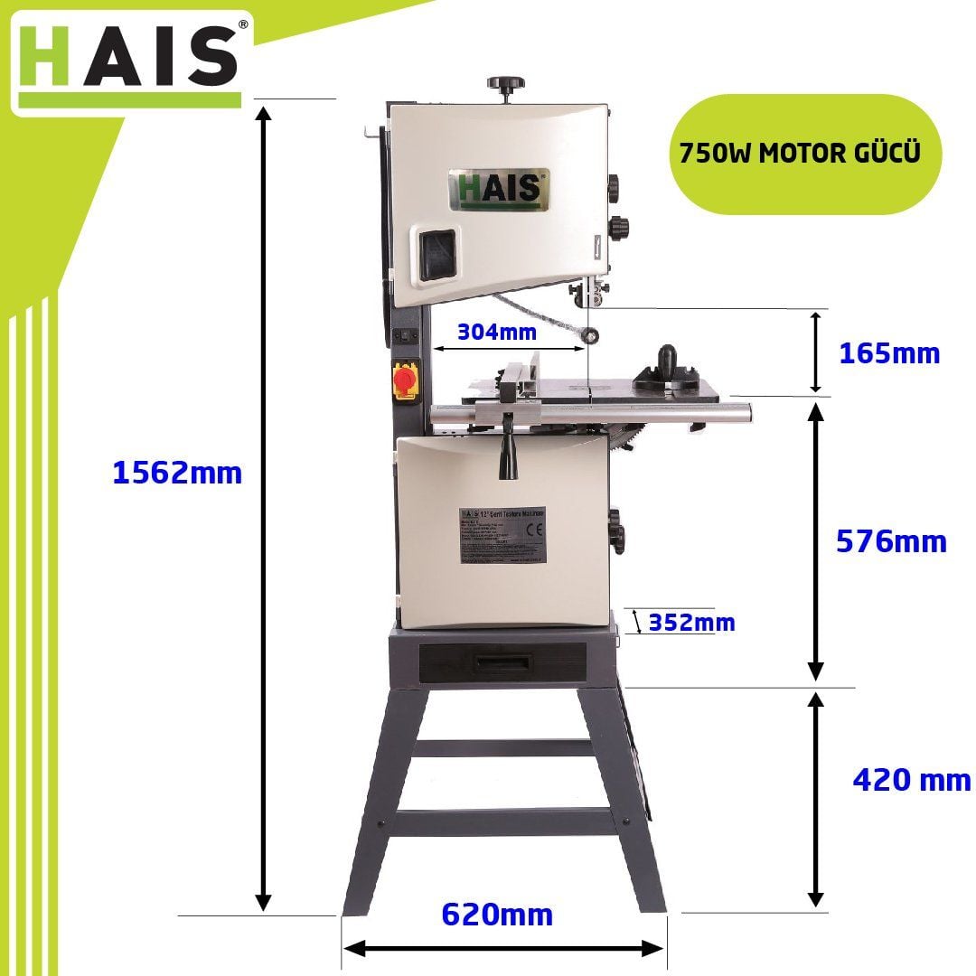 Hais MJ12 Şerit Kesim Makinası