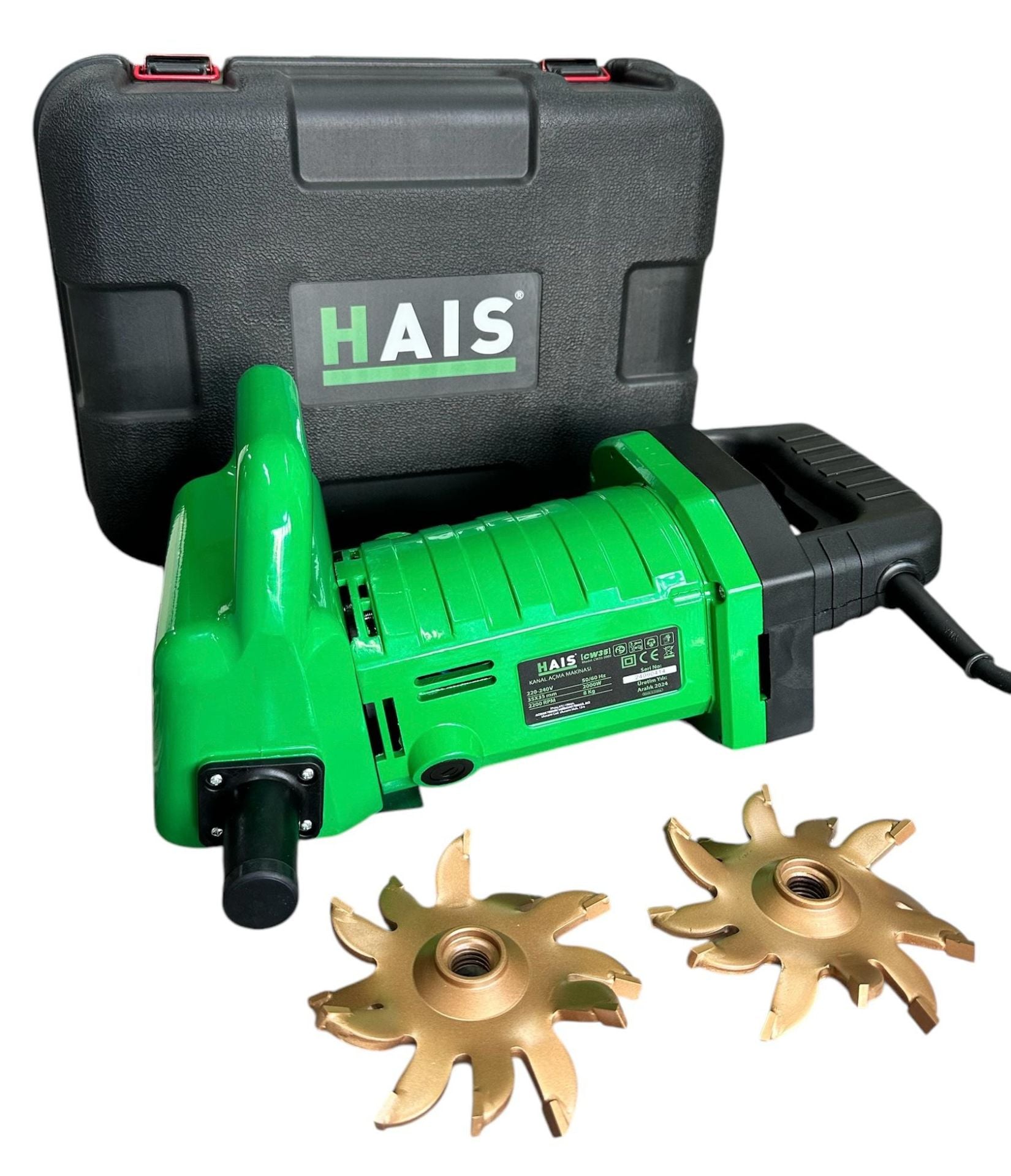 Hais Kanal Açma Makinası 2000 Watt