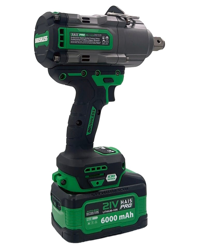 HAISPRO Profesyonel Akülü Darbeli Somun Sıkma Makinesi RB-1020 (2300 Nm) – S30 Serisi