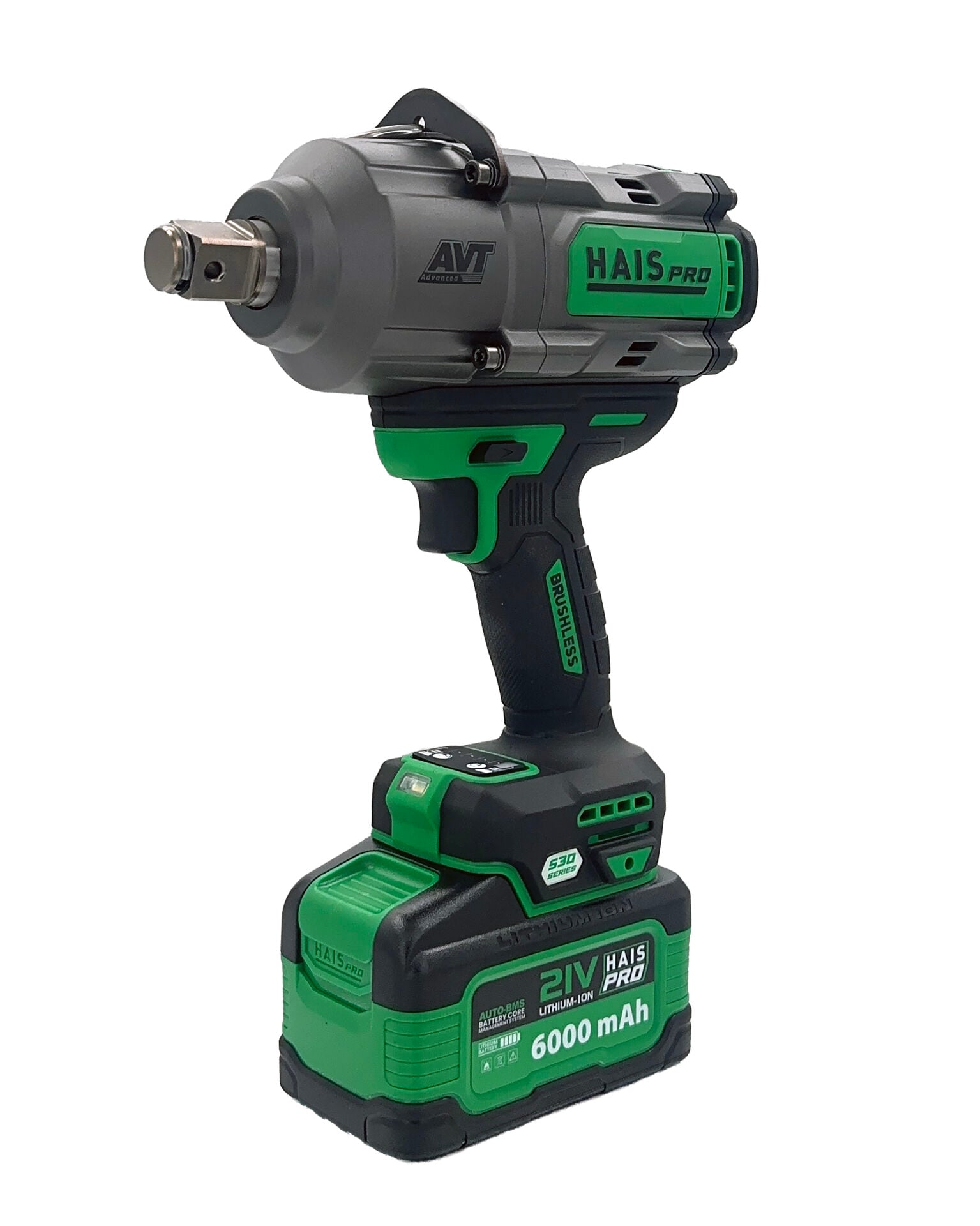 HAISPRO Profesyonel Akülü Darbeli Somun Sıkma Makinesi RB-1020 (2300 Nm) – S30 Serisi